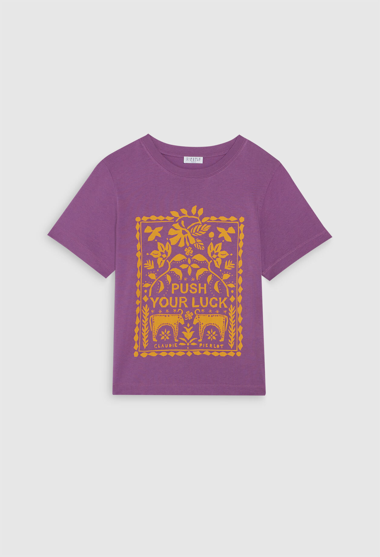 Screen-printed t-shirt