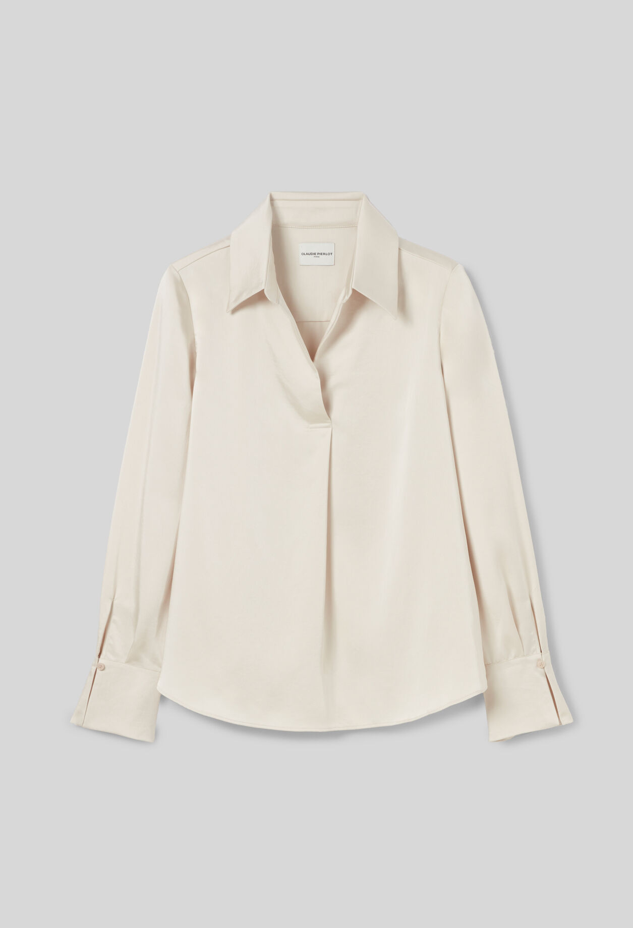 Floaty pleated blouse
