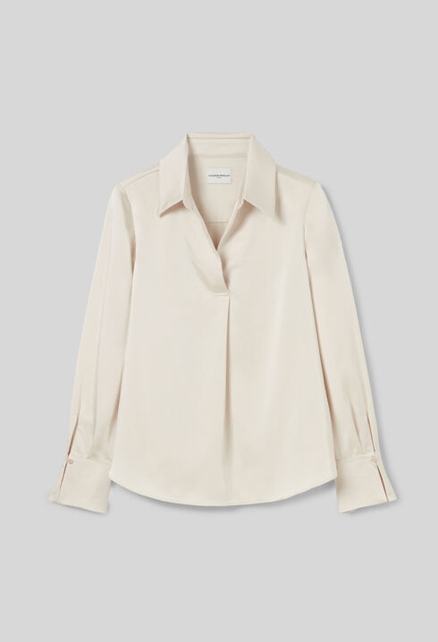 Floaty pleated blouse