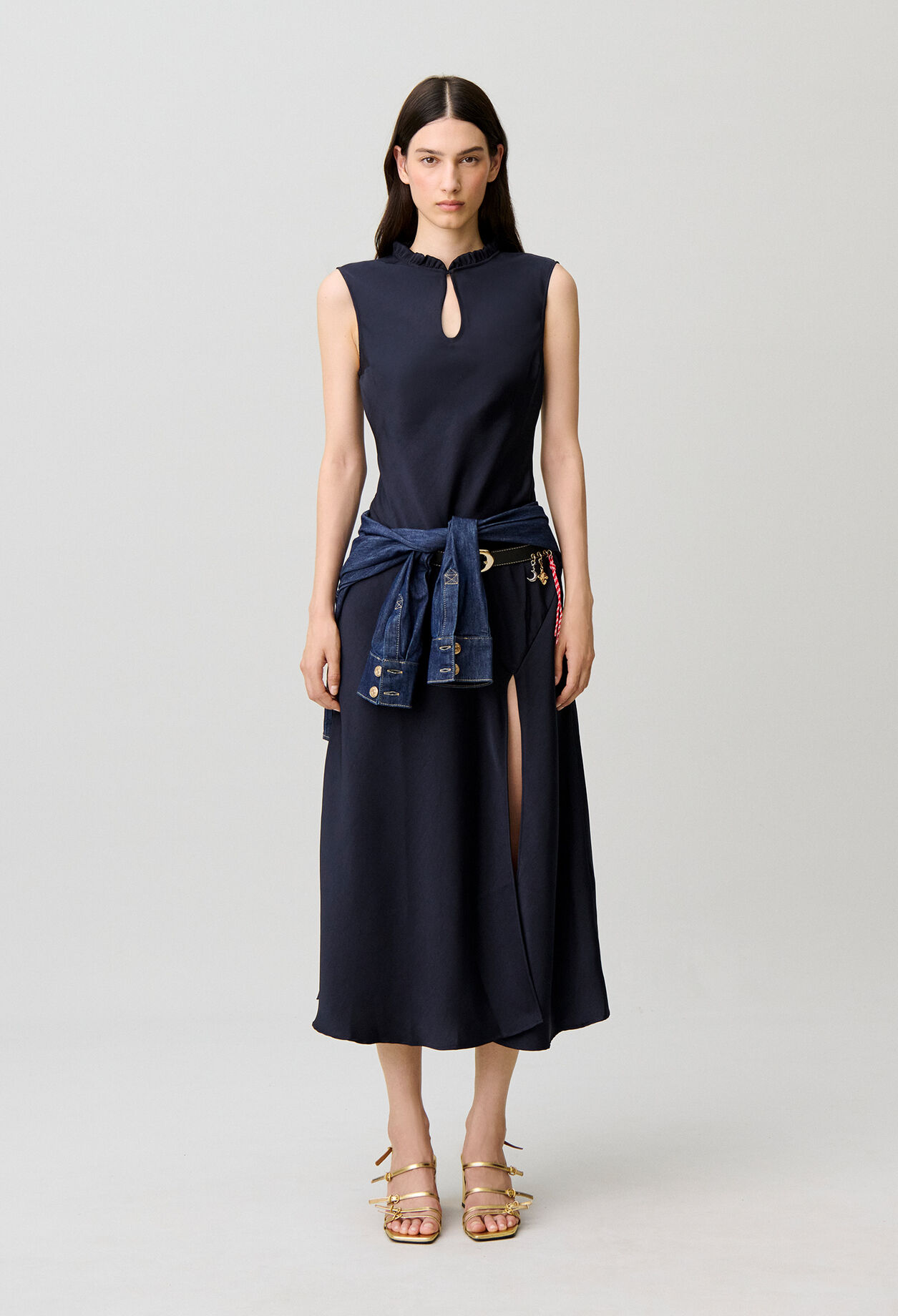 Flowy midi dress