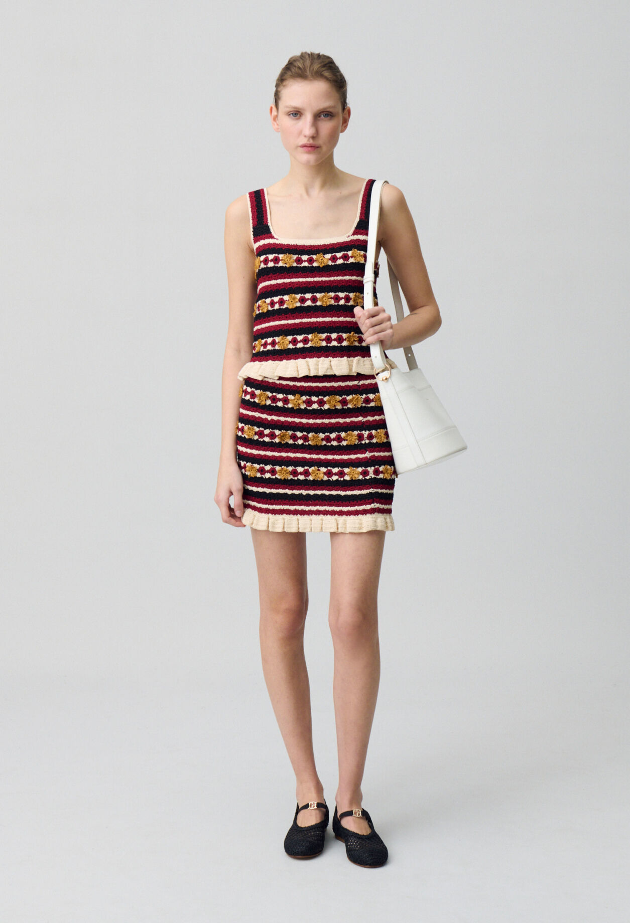 Crochet Mini Skirt