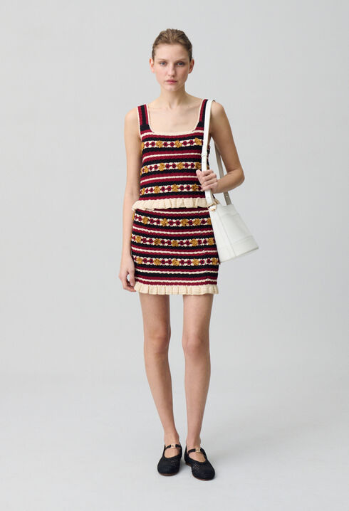 Crochet Mini Skirt