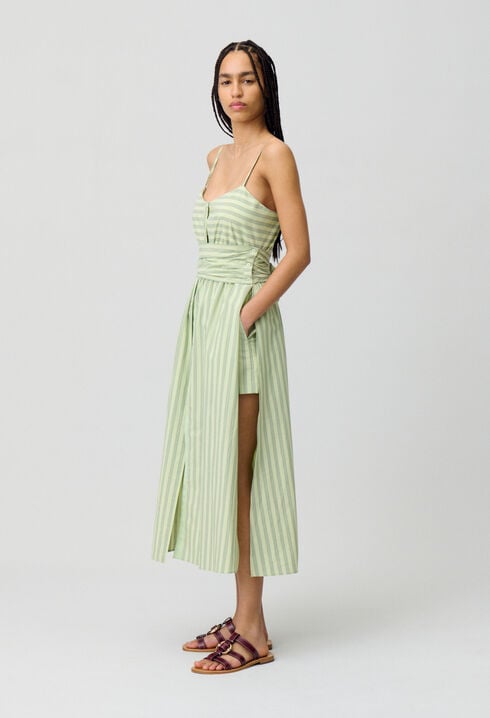 Long strappy dress