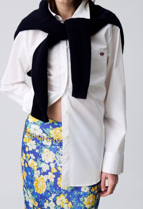 Floral Midi Skirt