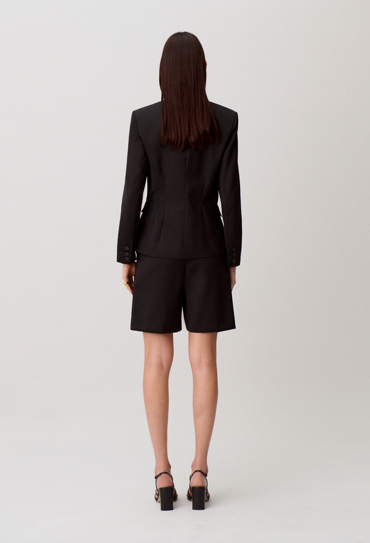Wool blend jacket