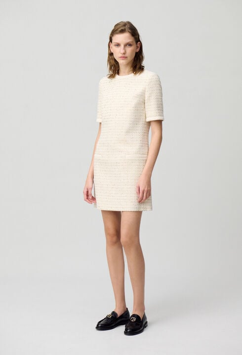 Short tweed dress