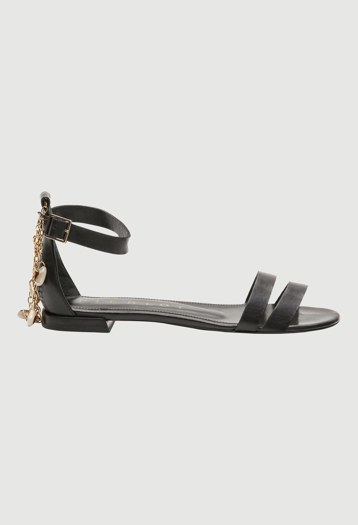 Metal chain sandals