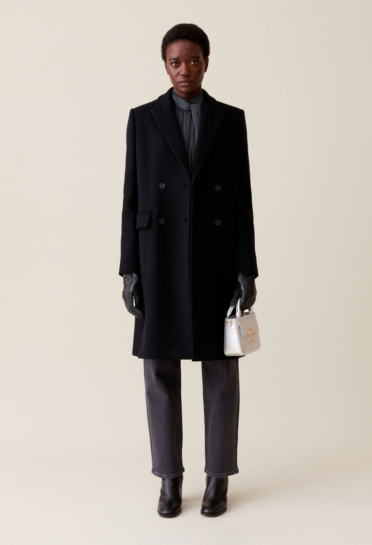 3/4 Length Straight Coat
