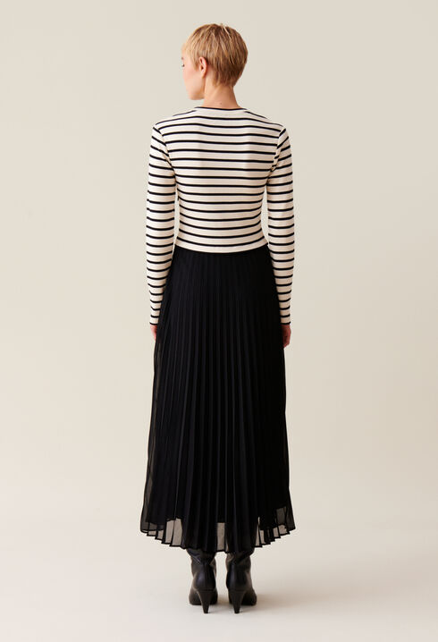 Twist Striped Dress