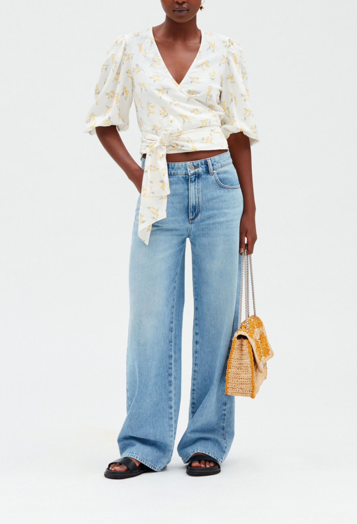 Short mimosa blouse