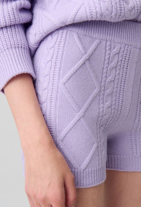 Short Knit Cardigan