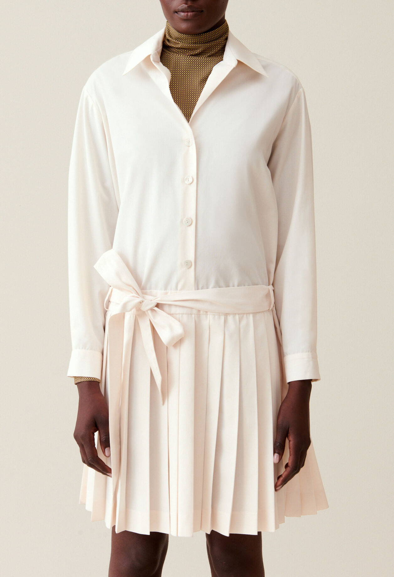 Belted Shirt Dress