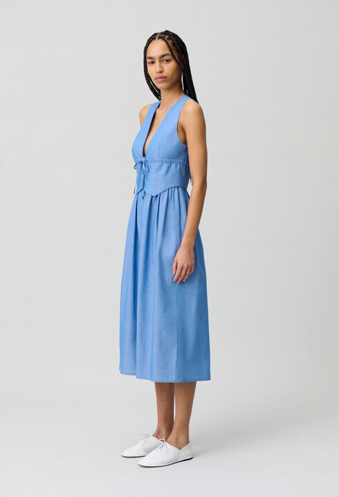 Long Blazer Dress