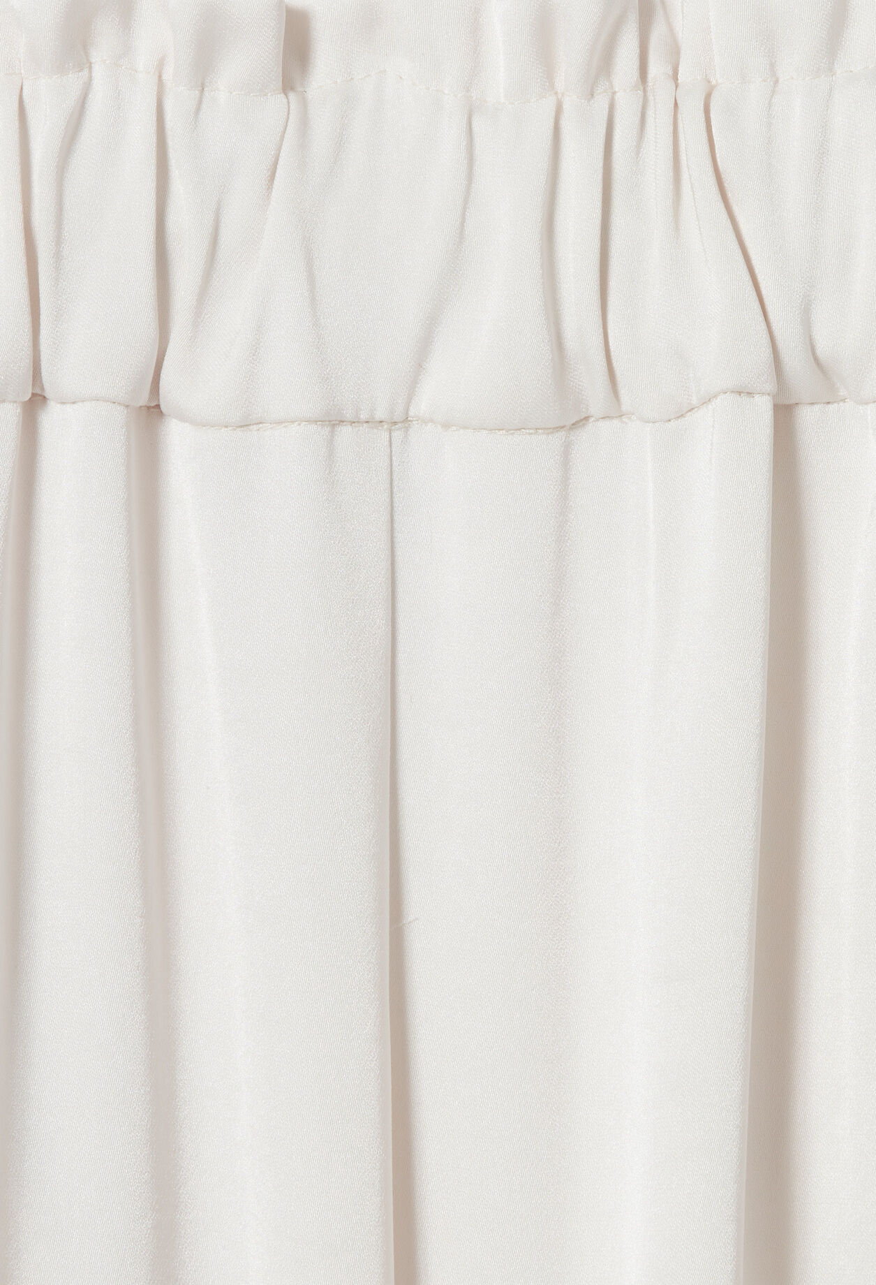 Flowy satin trousers
