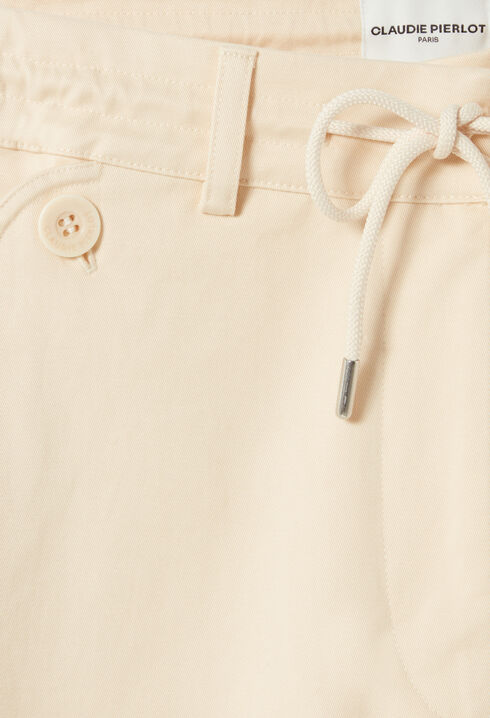 Low-rise cargo trousers