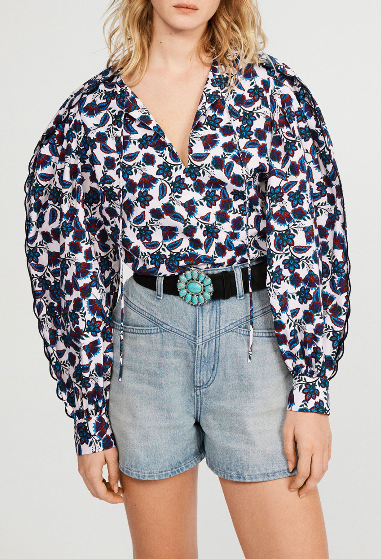 Floral blouse