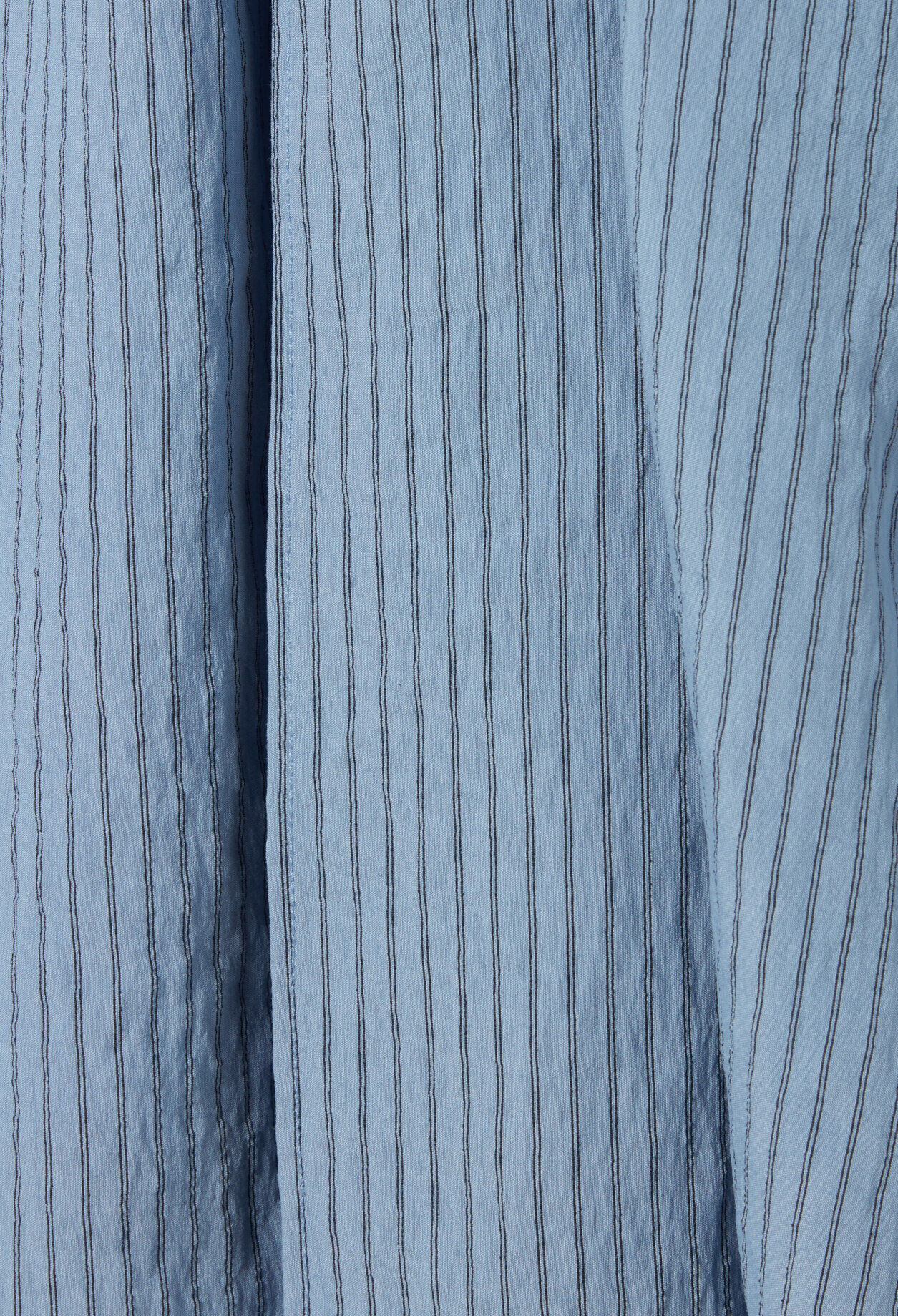 Blue stripe wrap mini dress