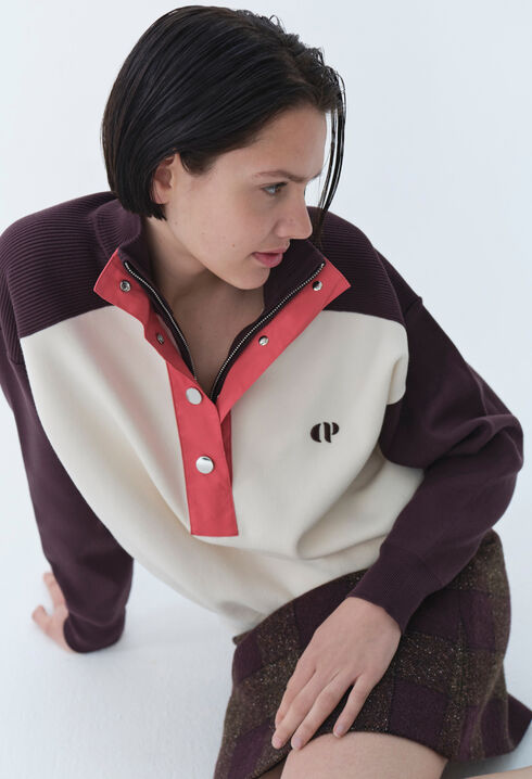 Minimum Sweatshirt Stand-Up Collar