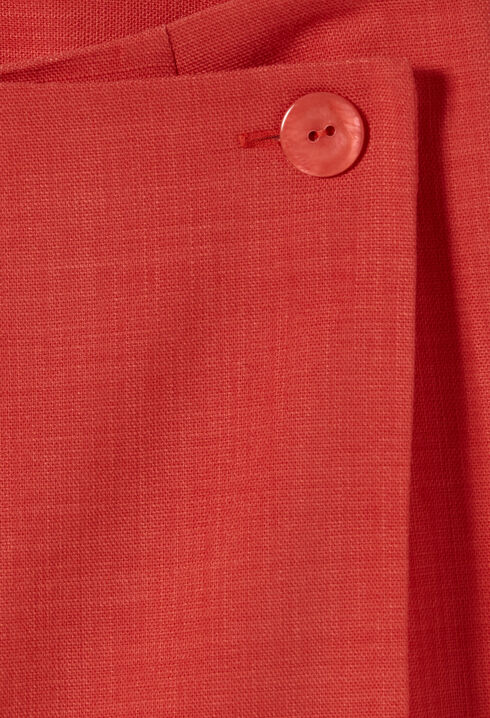 Terracotta Wrap Skort
