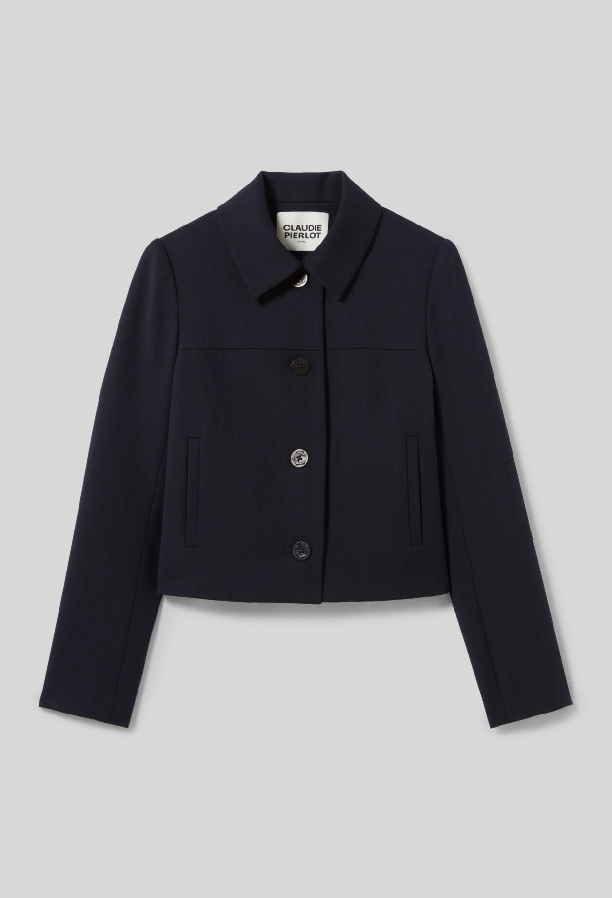 Navy boxy jacket