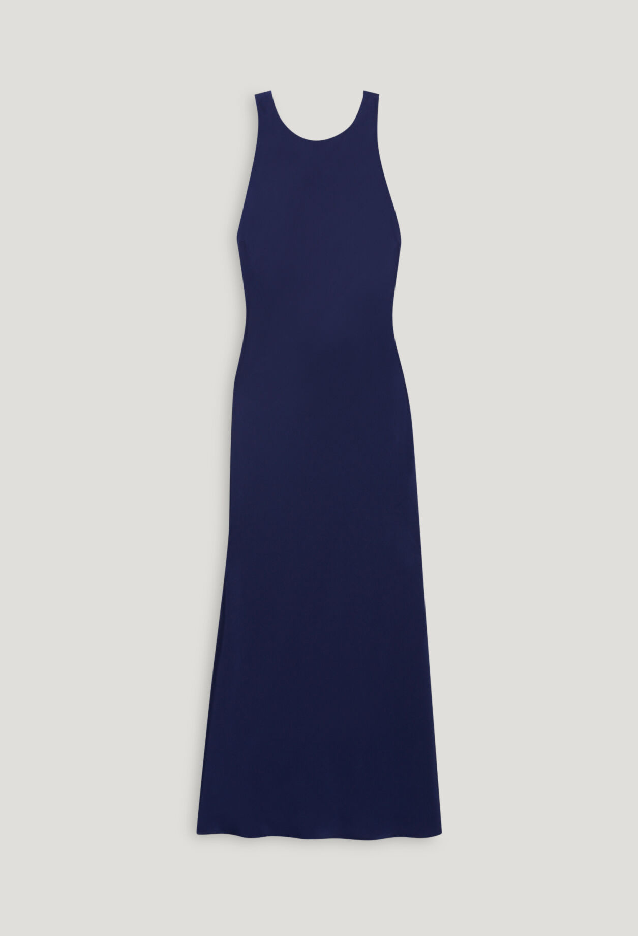 Long satin dress