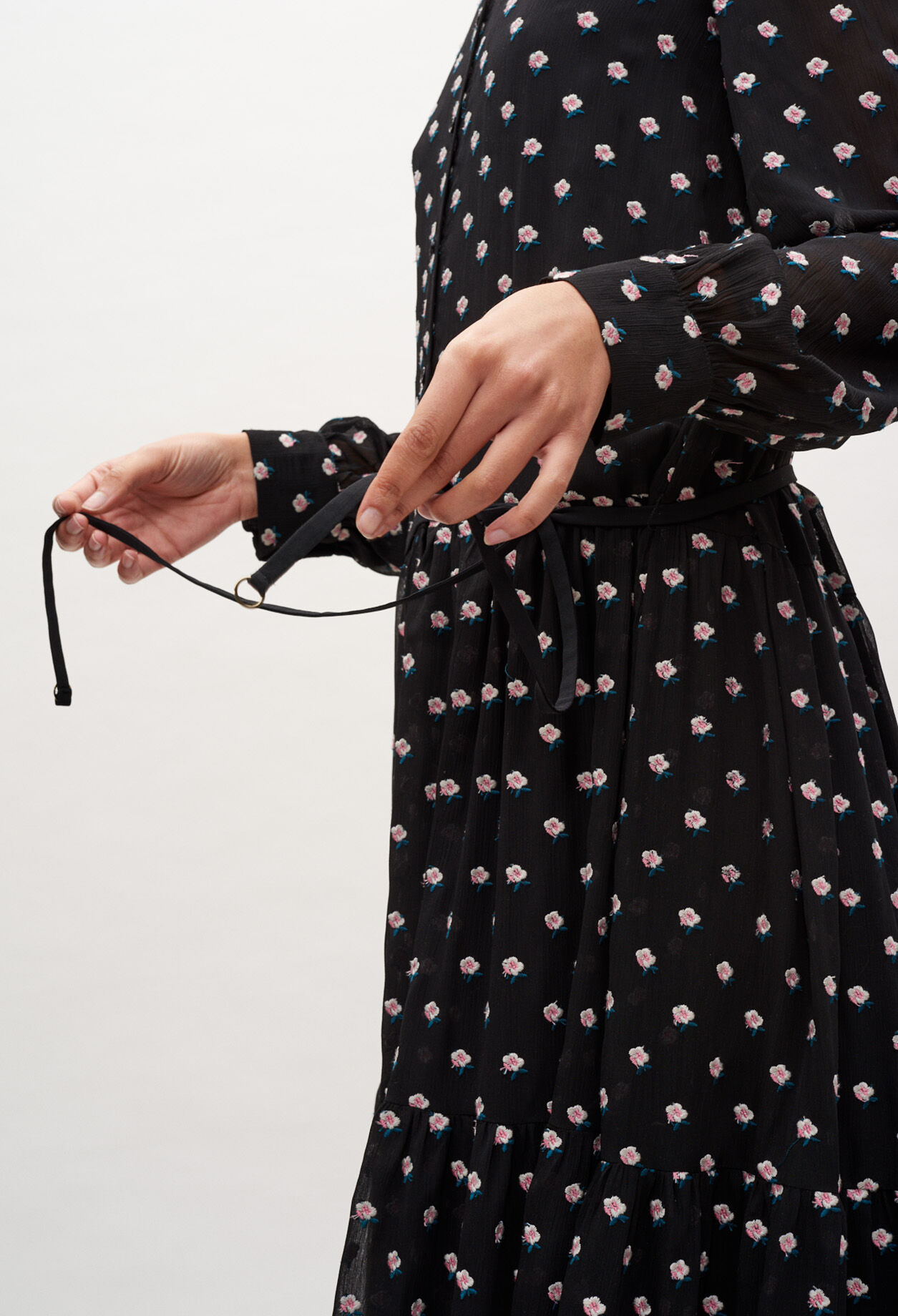 Long flowery dress