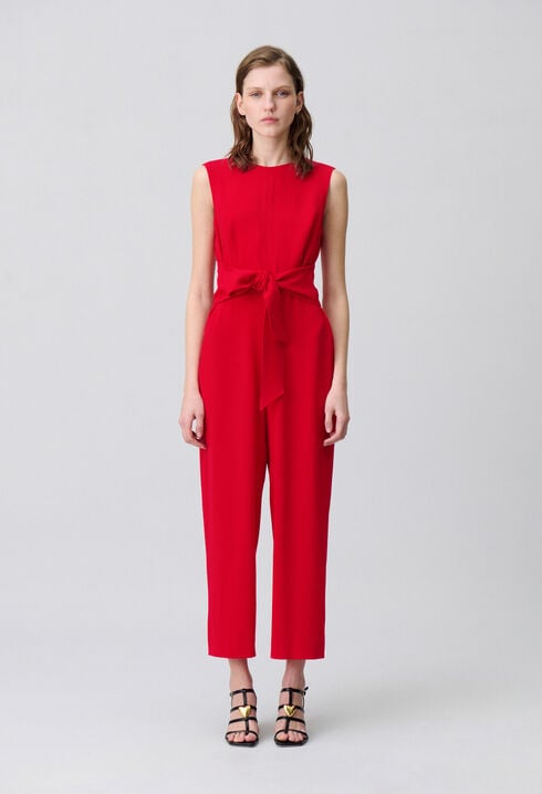 Sleeveless jumpsuit