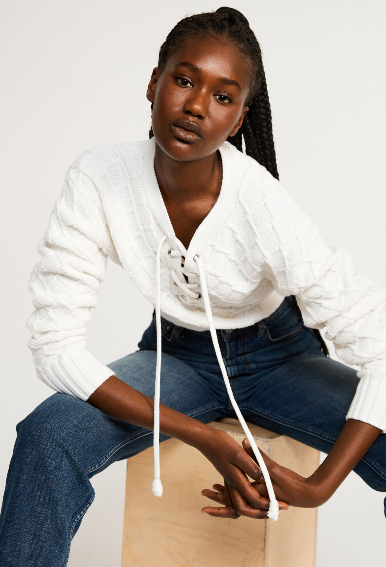 Knit pullover