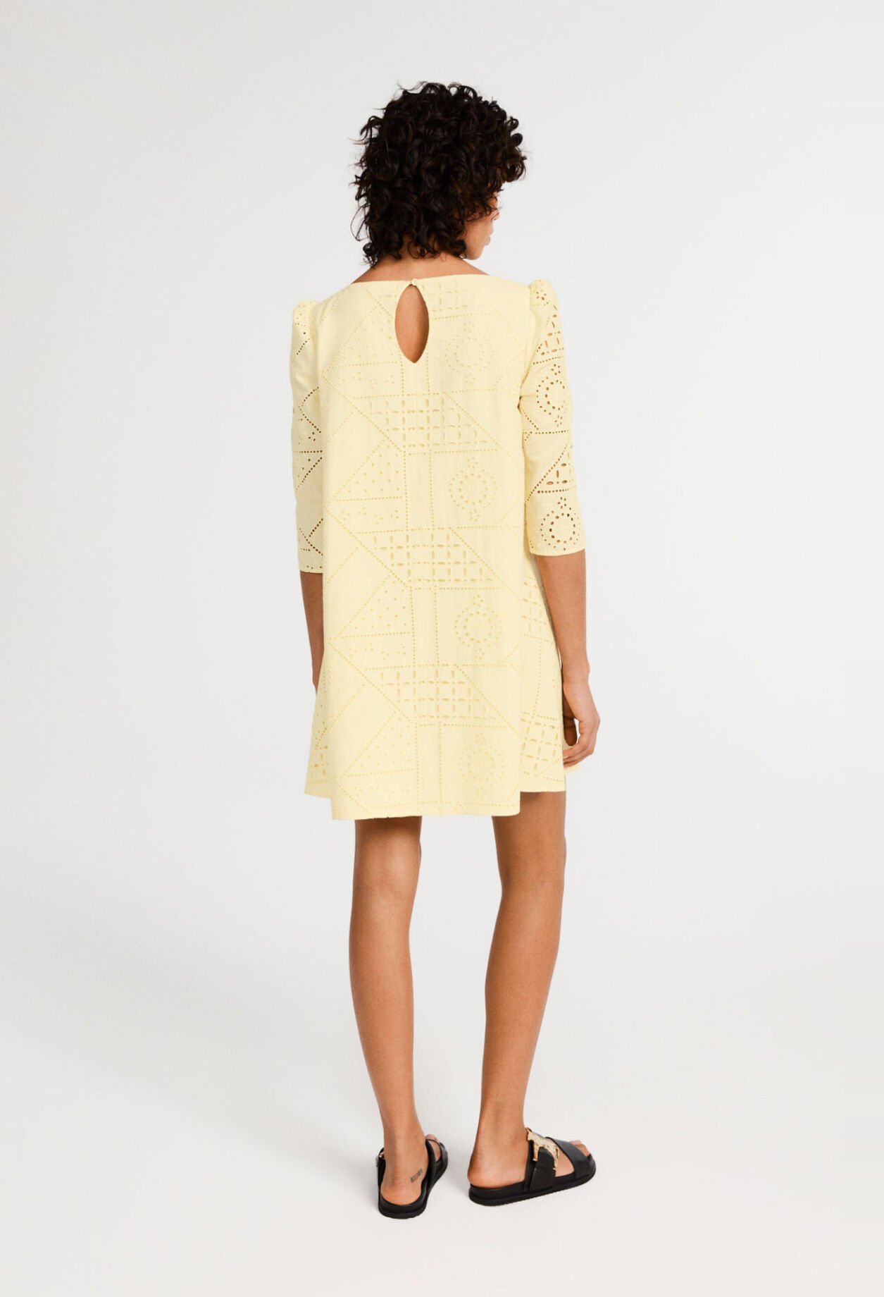 Frilly cotton dress