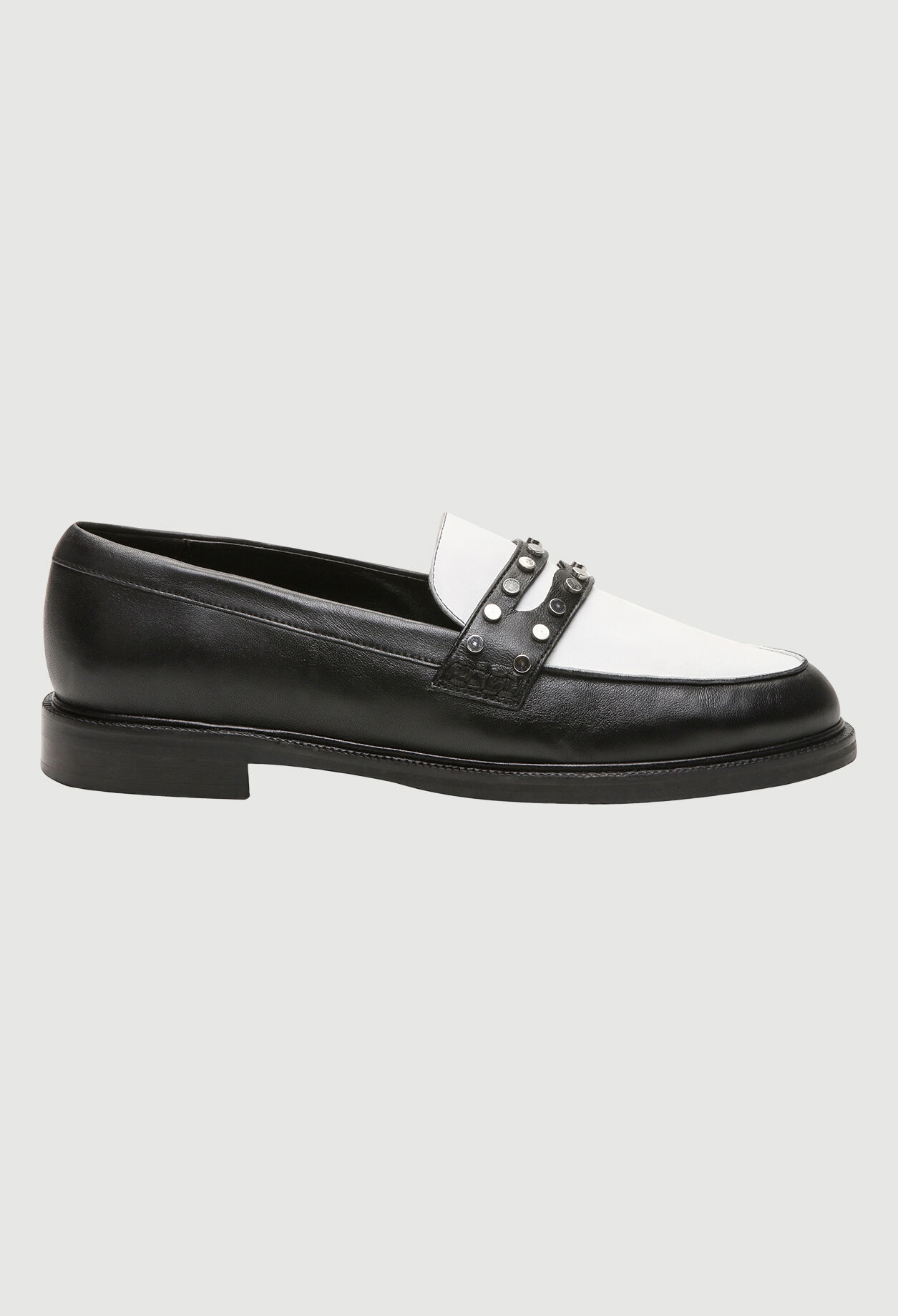 Studded loafers