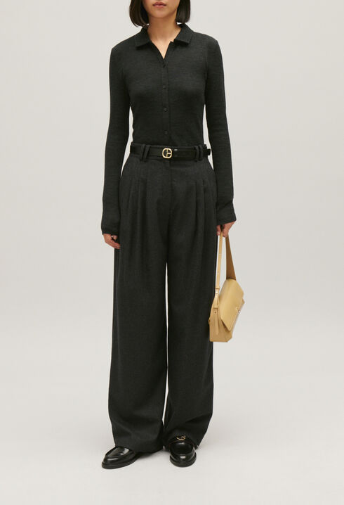 Wool shirt