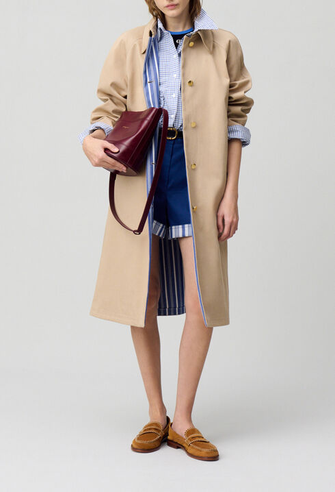 Straight mid-length trench