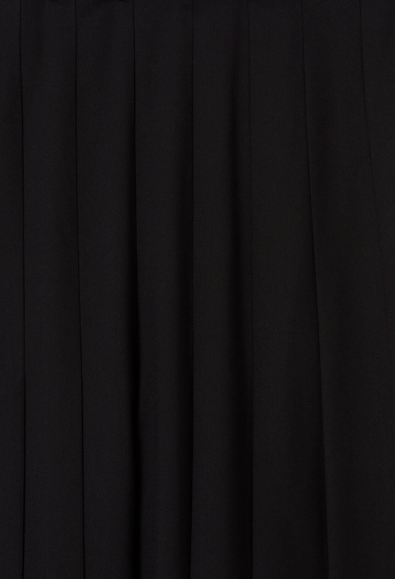 Pleated wide-leg trousers