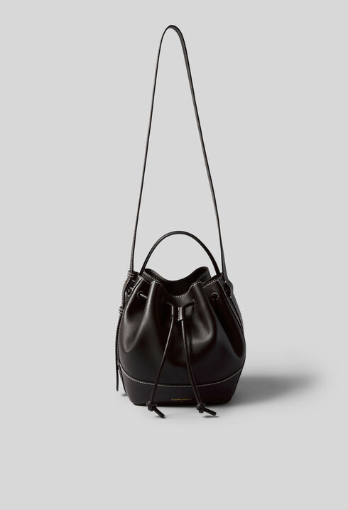 Leather Bucket Bag