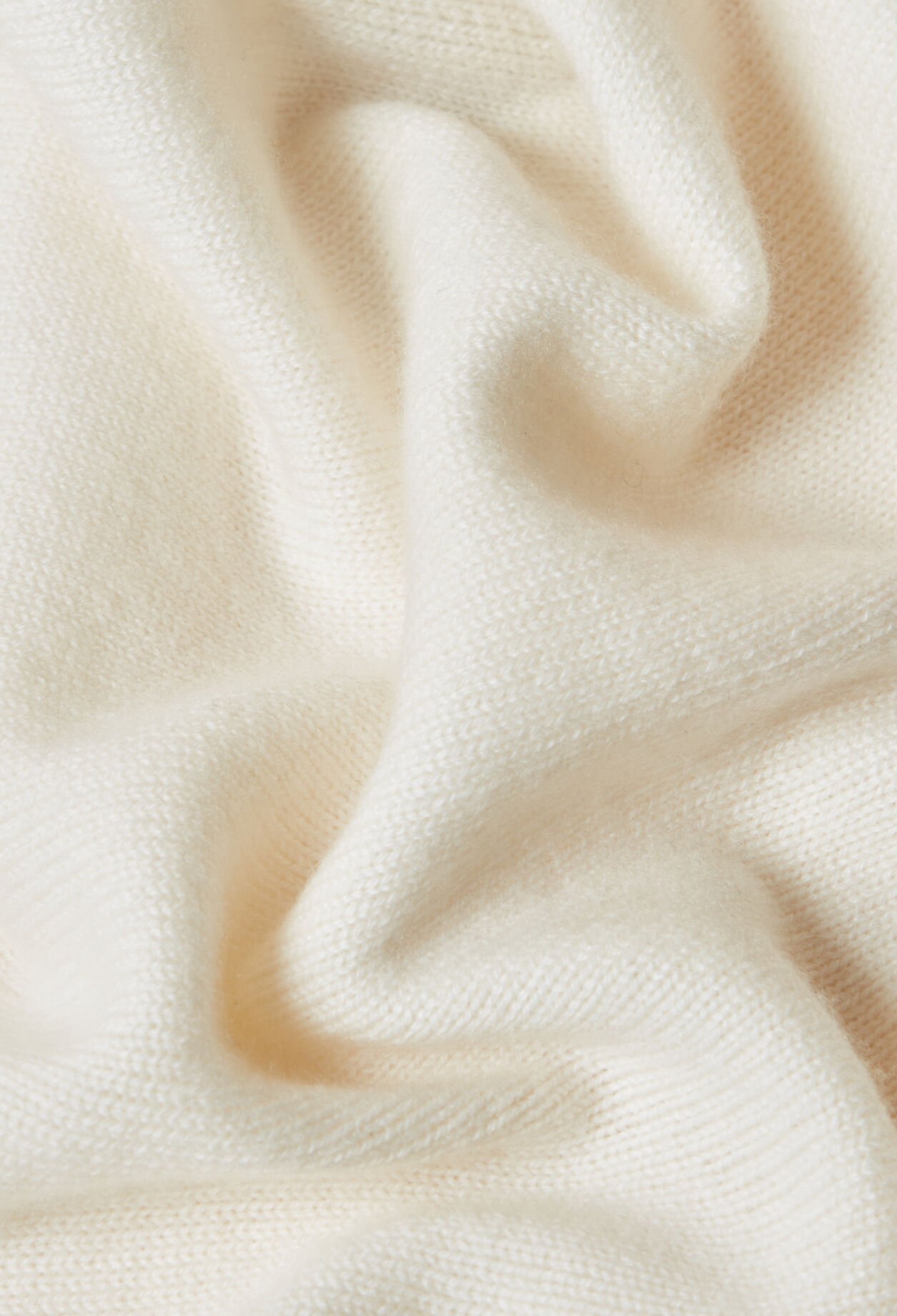 Cashmere knit scarf
