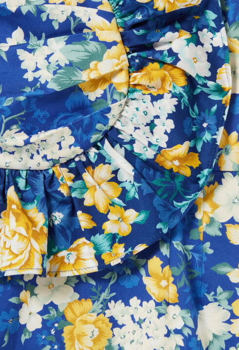 Frilled Short Dress