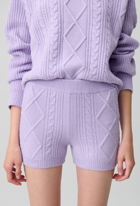 Short Knit Cardigan
