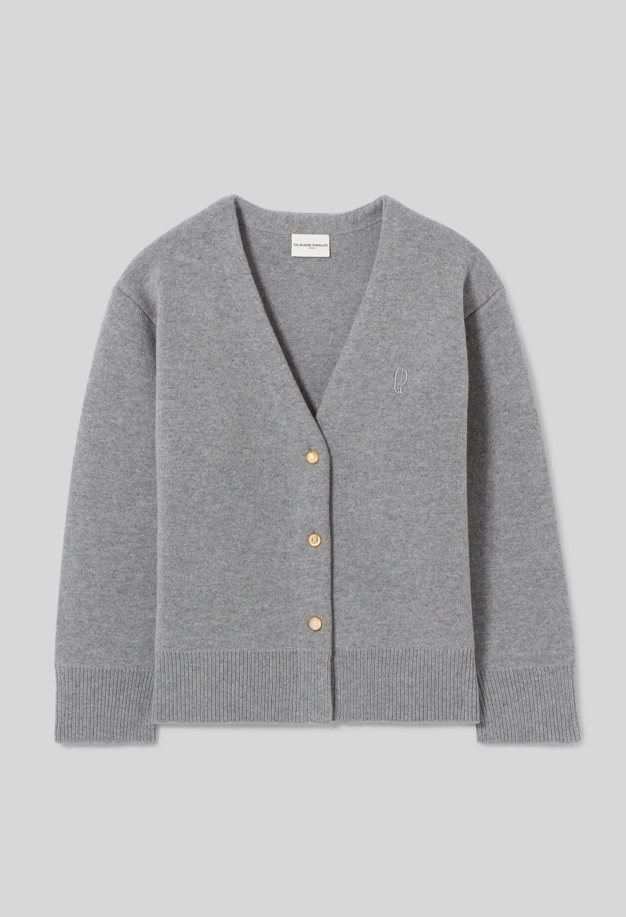 Oversized knit cardigan