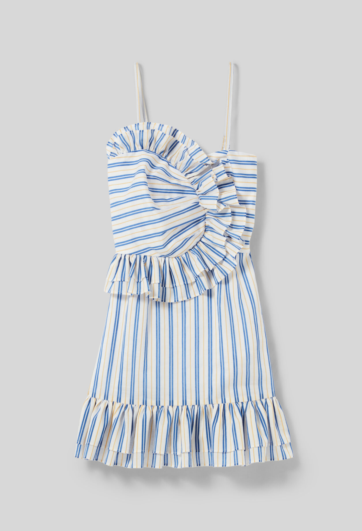 Frilled Short Dress