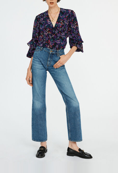 Floral blouse