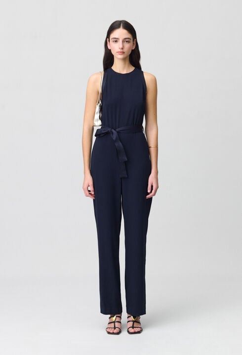 Navy jumpsuit