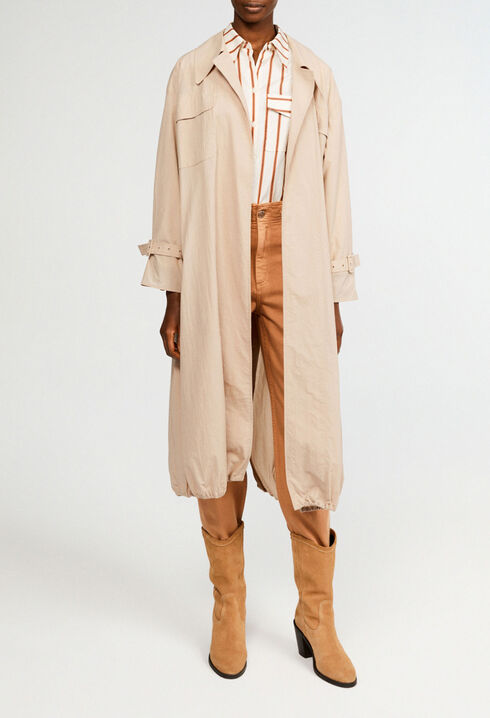 Long overcoat