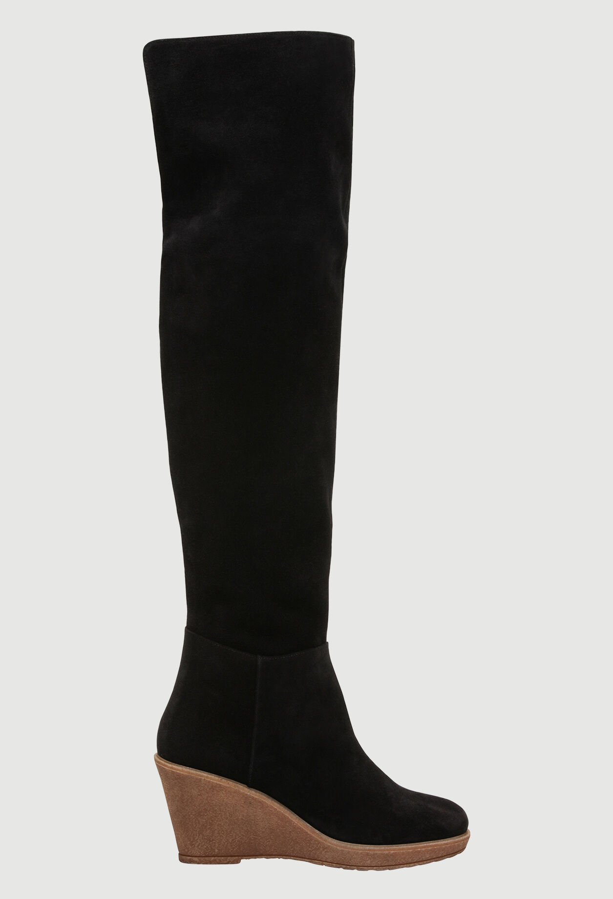 Thigh-high platform boots