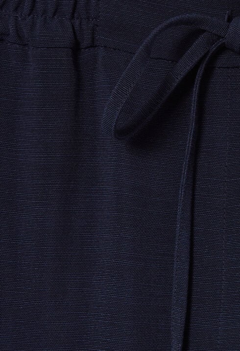 String wide-leg trousers