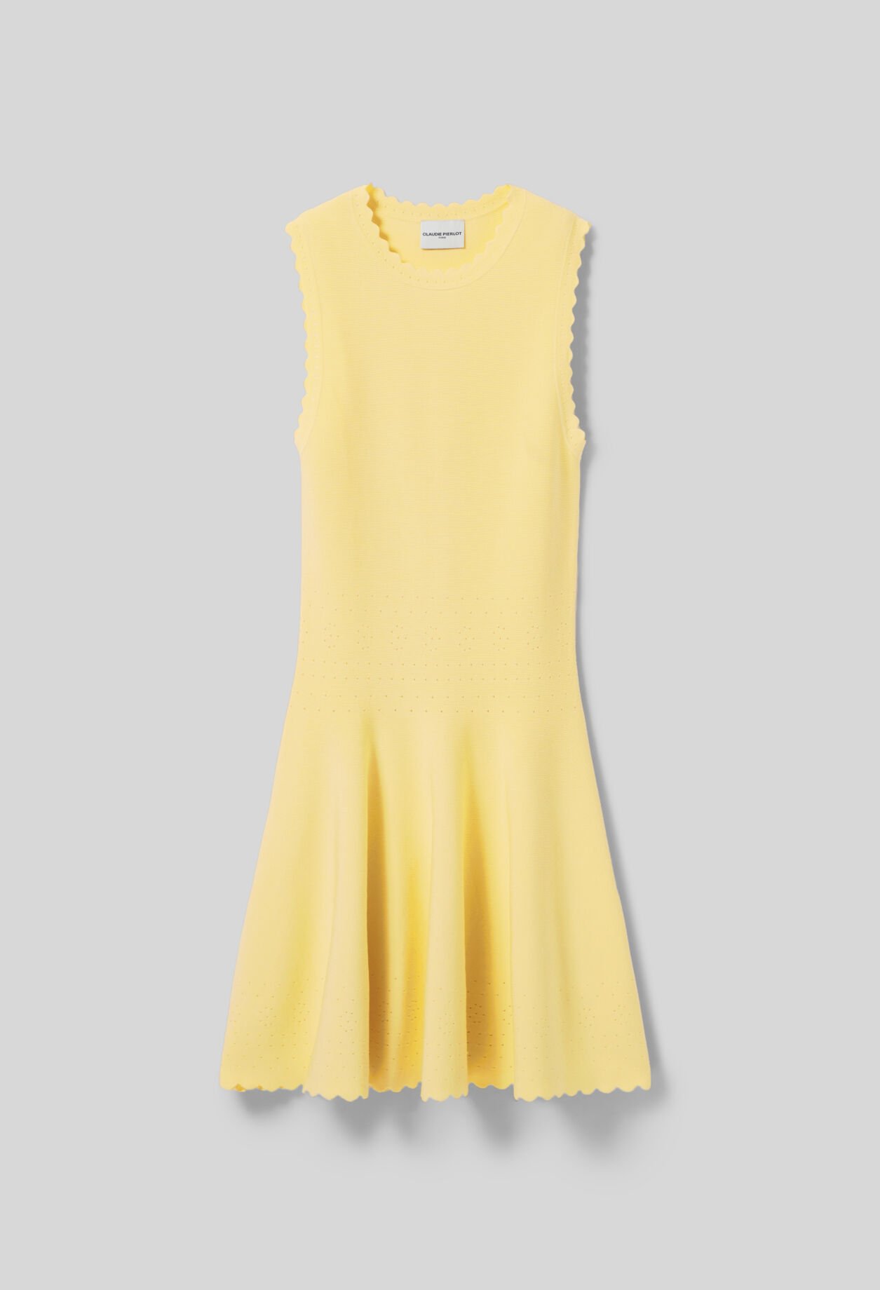 Skater Dress in Fine Knit Fabric