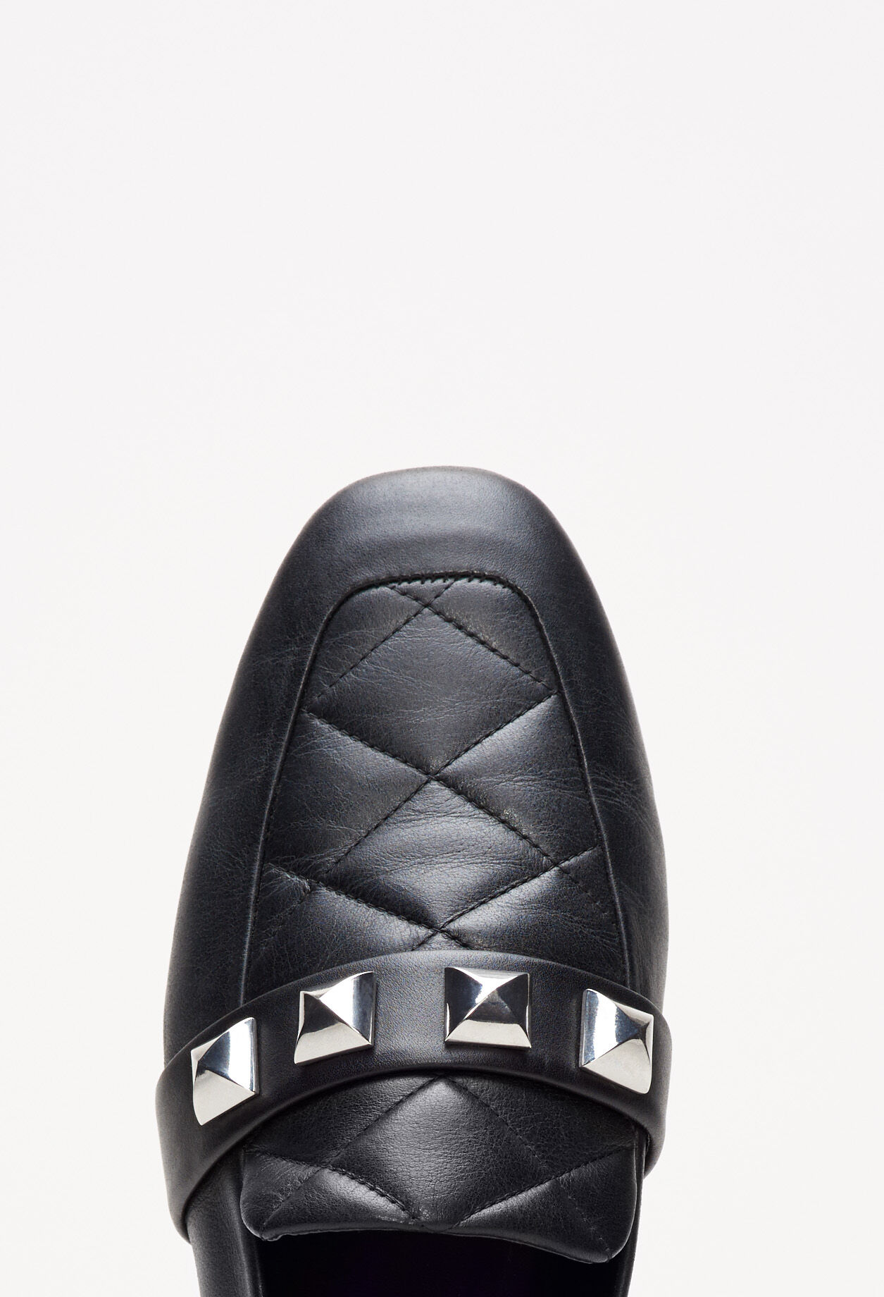 Studded moccasins