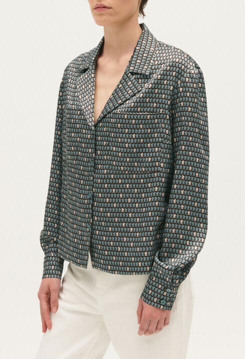 Floaty patterned shirt