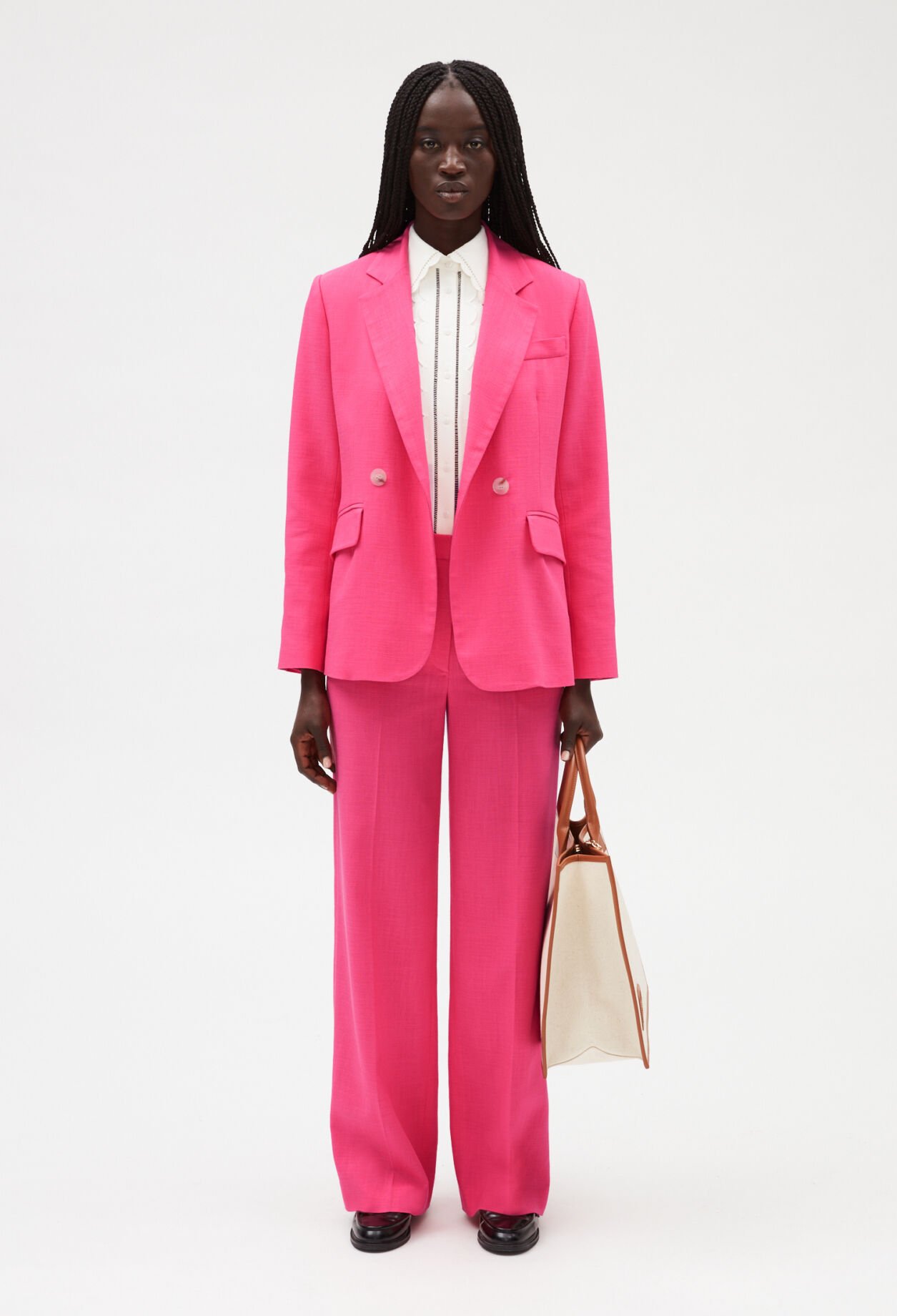 Pink suit jacket for women Claudie Pierlot