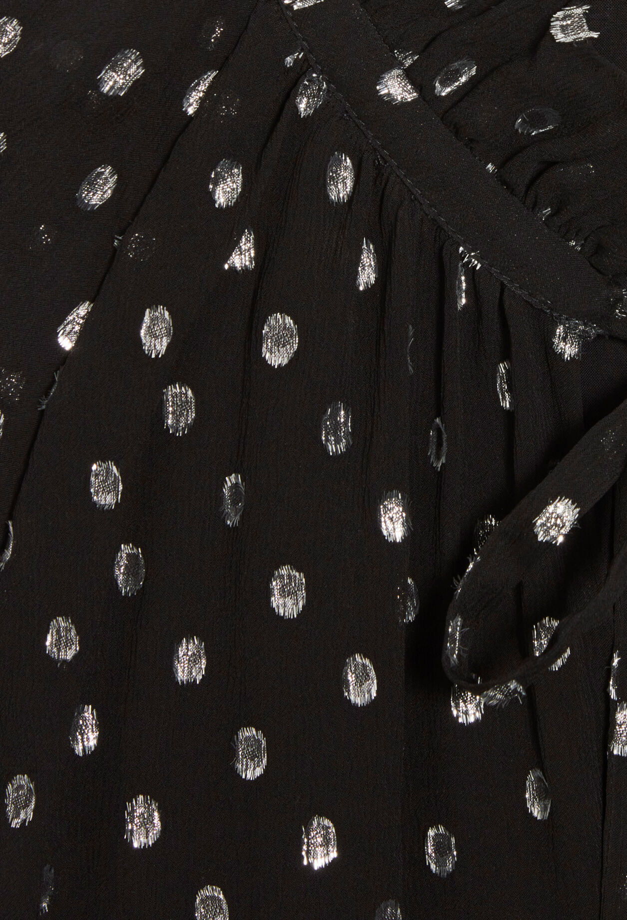 Black dotty shirt