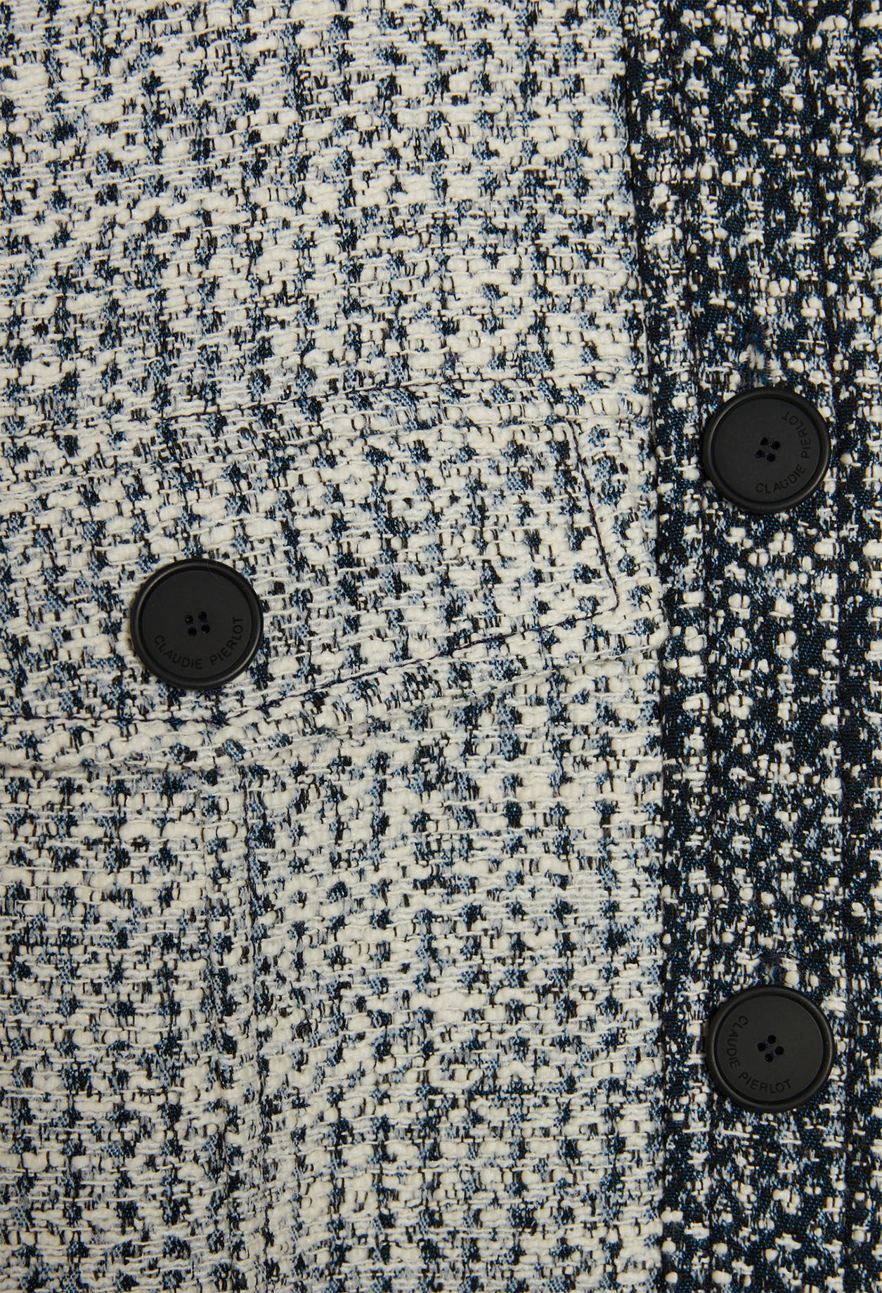 Tweed bomber jacket